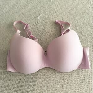 Victoria's Secret Light Purple - Pink Lined Demi Bra - 34D